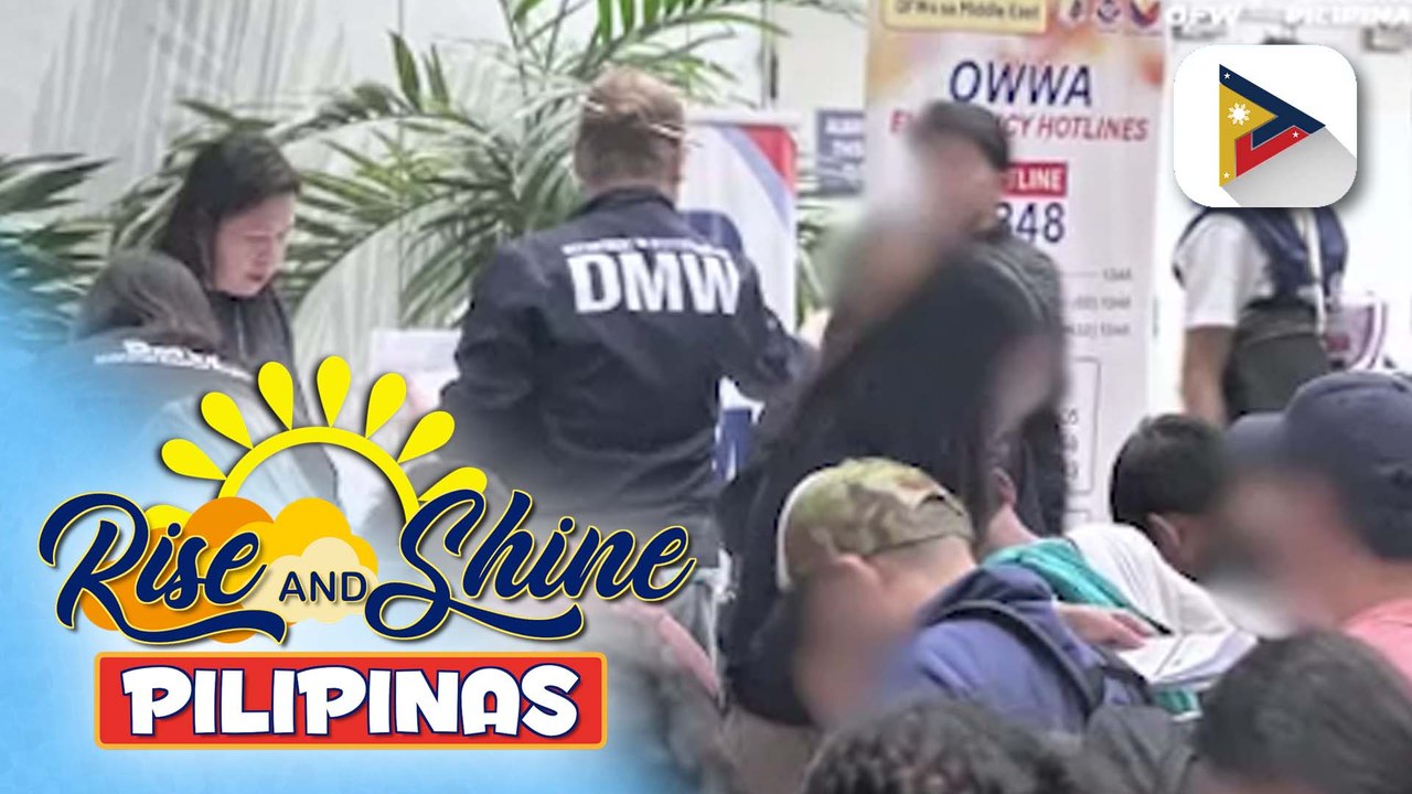 67 repatriated OFWs mula sa Qatar, dumating na sa Pilipinas