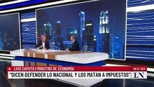 Caputo con Luis Majul en LN+ sobre los préstamos del Banco Nación