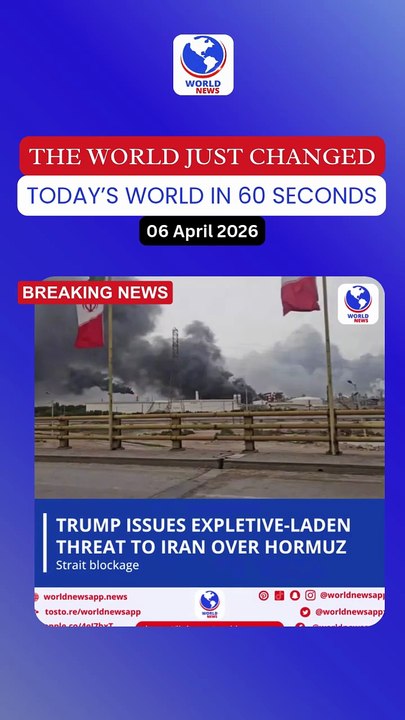 Trump issues expletive-laden threat to Iran over Hormuz Strait blockage