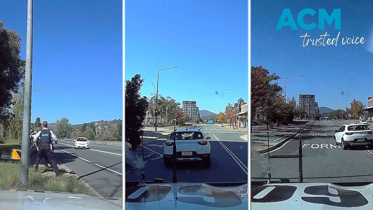 Dangerous driver arrested in Canberra after alleged attack on police