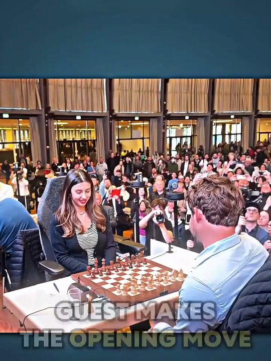 A funny moment in a game involving Magnus Carlsen when the arbiter forgot to start his clock 😅 Even world champions sometimes have to wait!  #chess #magnuscarlsen #chesstournament #chesstiktok #chessmoment #chesslife #chesscommunity #chessnetx