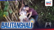 Lalaking nahulog sa Cantalina Falls sa Brgy. Silab habang nangingisda, sinagip | Balitanghali
