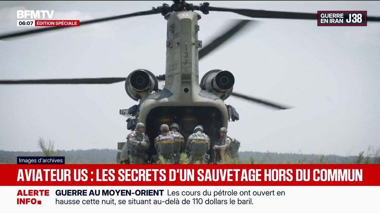 Guerre au Moyen-Orient: le récit du sauvetage du militaire américain recherché en Iran