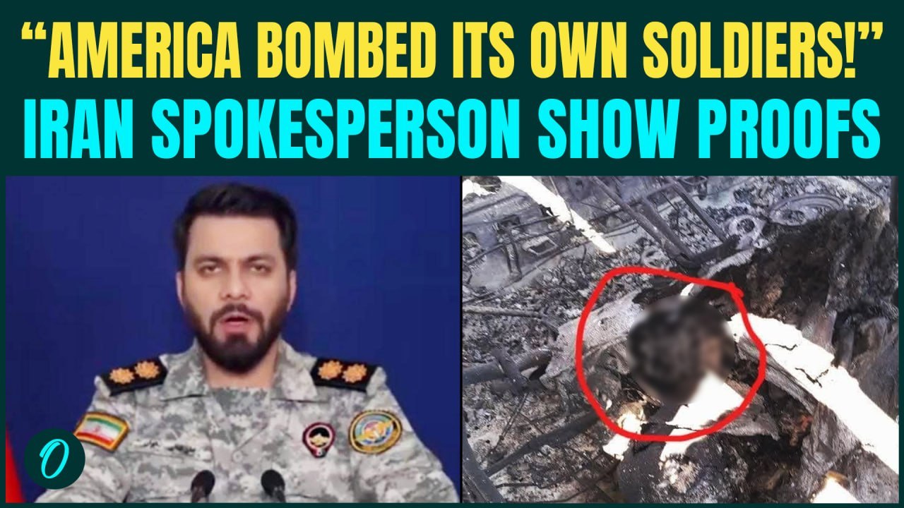Iran BREAKING: Iran Spox Says U.S BOMBED Its Own Soldiers Amid Search Operation For F15 Second Pilot