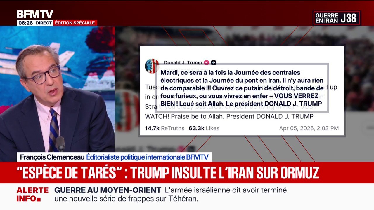 Guerre au Moyen-Orient: Donald Trump insulte les dirigeants iraniens, un langage qui ne passe pas