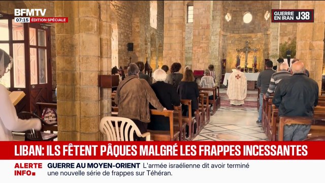 Au Liban, ces fidèles fêtent Pâques malgré la guerre au Moyen-Orient et ses frappes incessantes