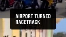 Newly upgraded Kelantan airport turned into 'mat rempit' racing spot