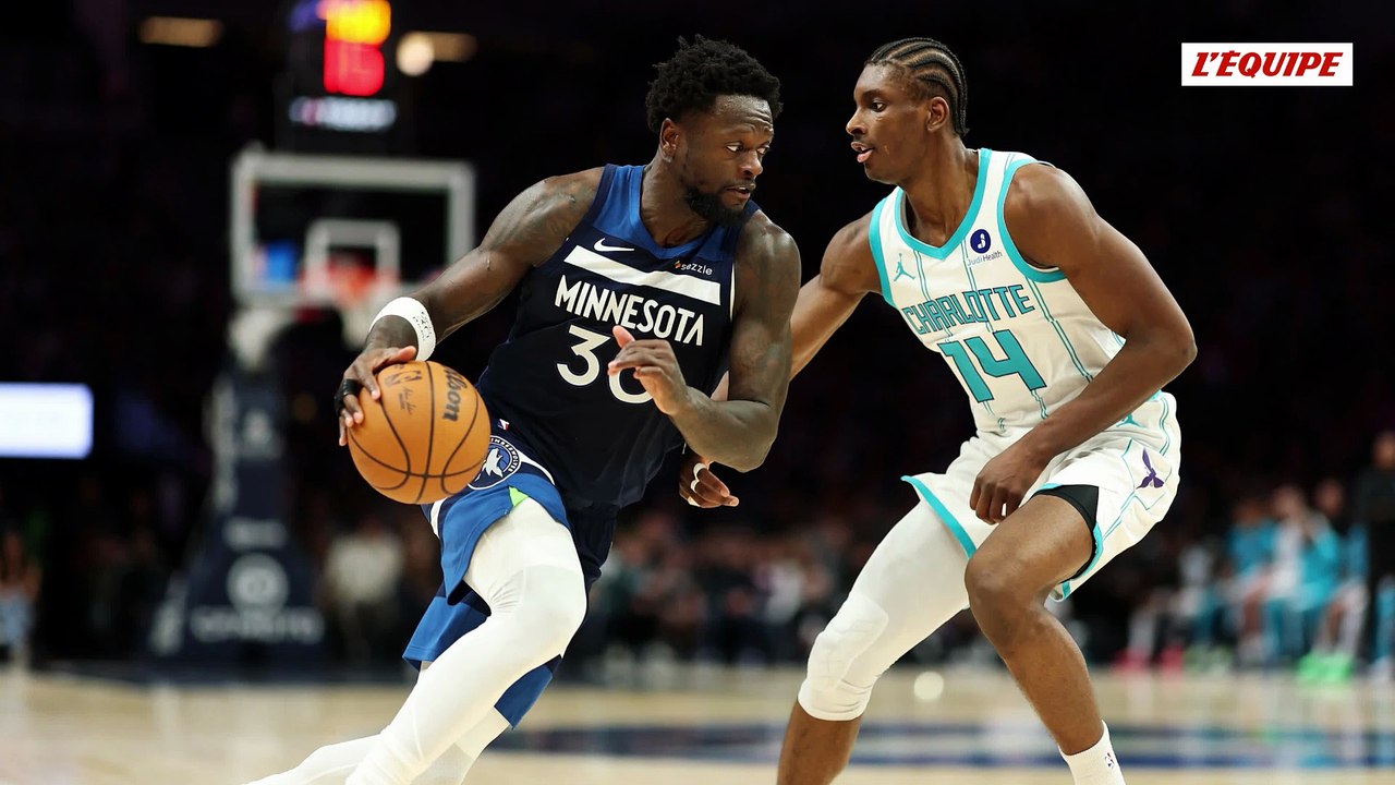 La nuit des Français : un double-double pour Rudy Gobert (Minnesota) mais la victoire pour Moussa Diabaté (Charlotte) - Basket - NBA - Nuit des Bleus
