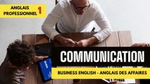 Anglais Professionnel - Communication
