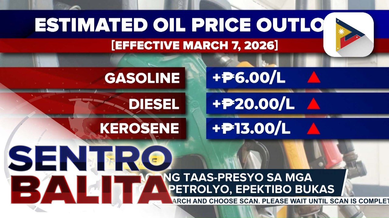 Panibagong taas-presyo sa mga produktong petrolyo, epektibo bukas