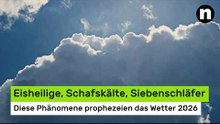 Eisheilige, Schafskälte, Siebenschläfer: Diese Phänomene prophezeien das Wetter 2026