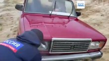 В Дагестане второе за неделю наводнение: прорвало дамбу, поток сошёл на федеральную трассу