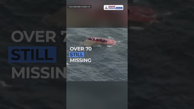 70+ Missing After Migrant Boat Sinks Near Libya | Mediterranean Crisis | World News #Shorts