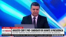 Avante lança Augusto Cury como pré-candidato à Presidência