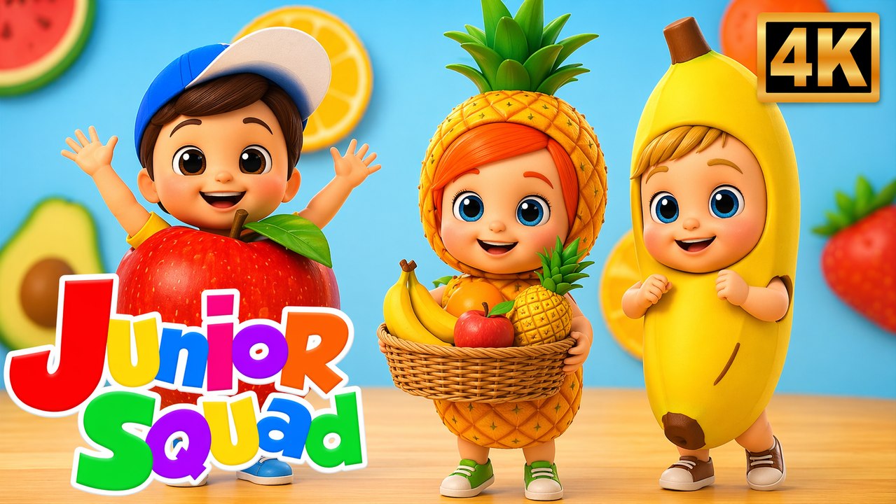 Fruit Song for Kids | Learn Fruits Names | Nursery Rhymes & Cartoon Videos for Children
