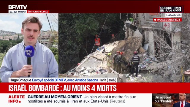 Guerre au Moyen-Orient: le bilan s'alourdit avec 4 morts à Haïfa (Israël)