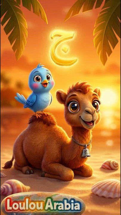 Apprendre l'Alphabet Arabe : La lettre Jeem (ج) 🐪⛰️ | Loulou Arabia | تعلم العربية: حرف الجيمAbonne-toi à Loulou Arabia pour plus de vidéos éducatives bilingues !اشتركوا في قناة لولو أرابيا للمزيد من الفيديوهات التعليمية ثنائية اللغة!