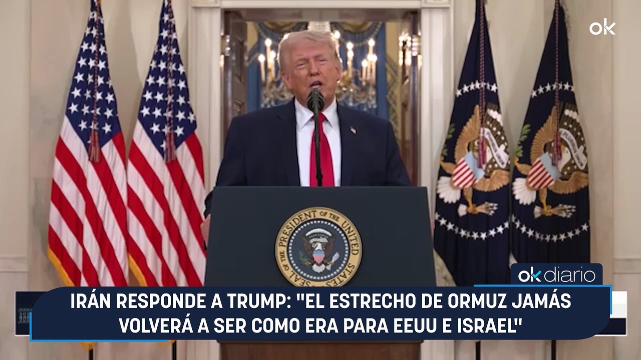 Irán responde a Trump: "El estrecho de Ormuz jamás volverá a ser como era para EEUU e Israel"