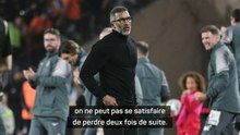 Marseille - Beye : "On ne peut pas se satisfaire de perdre deux fois de suite"