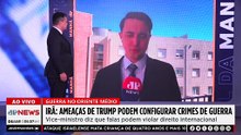 Irã diz que ameaças de Trump podem configurar crimes de guerra