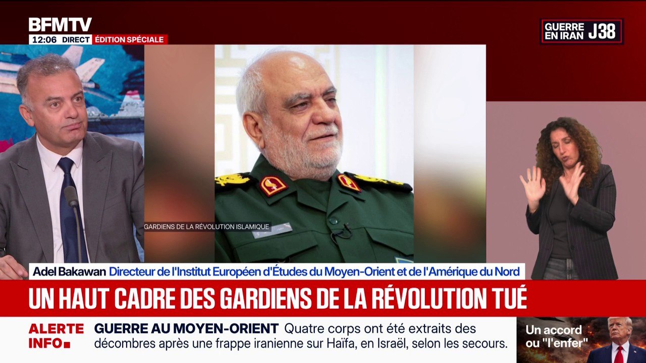 Guerre au Moyen-Orient: qui était le chef des renseignements des Gardiens de la Révolution tué dans une frappe américano-israélienne?