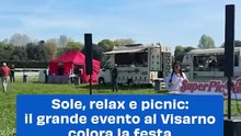Sole, relax e picnic: il grande evento al Visarno colora la festa