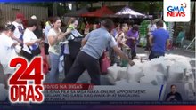 Mabilis na pila sa mga naka-online appointment, inireklamo ng ilang nag-walk-in at madaling araw pumila | 24 Oras