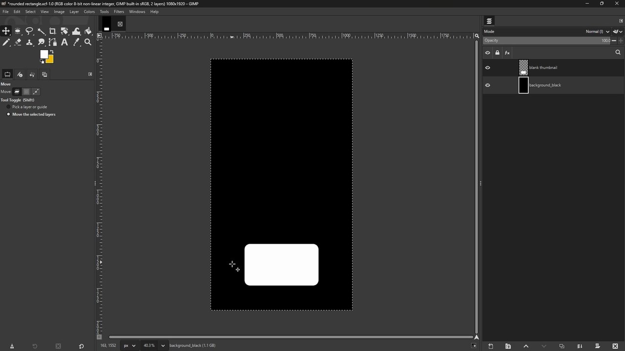 ✨ It's EASY - GIMP Rounded Rectangle - Rounded Corners GIMP - Round Edges Gimp