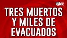 Inundaciones trágicas en Tucumán: hay tres muertos y miles de evacuados