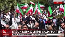 Tahran’da doktorlardan ABD ve İsrail protestosu