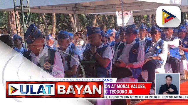 84th Araw ng Kagitingan at Philippine Veterans Week, ipinagdiwang sa Wreath Laying Ceremony | ulat ni Gab Villegas