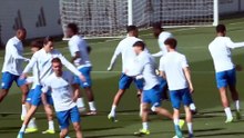 El Real Madrid prepara su partido contra el Bayern