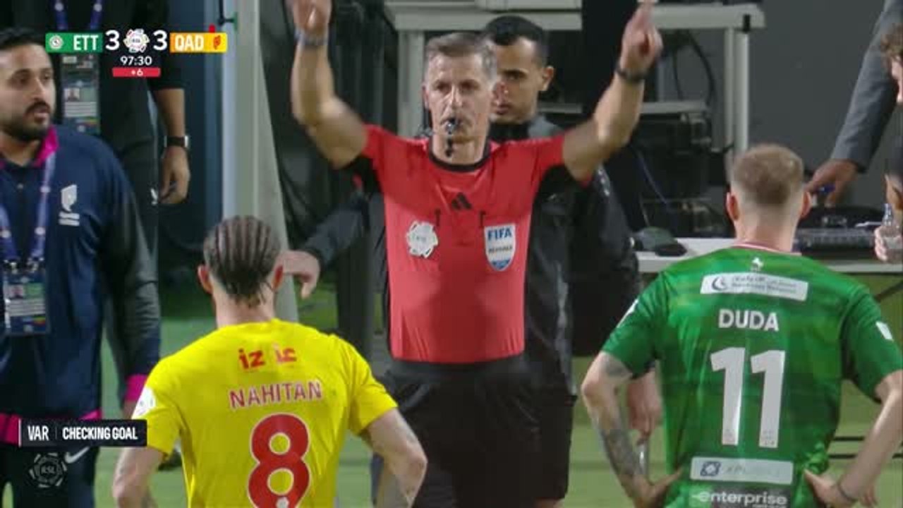 Saudi Pro League - La VAR fait encore parler lors du match entre Al-Ettifaq et Al-Qadsiah