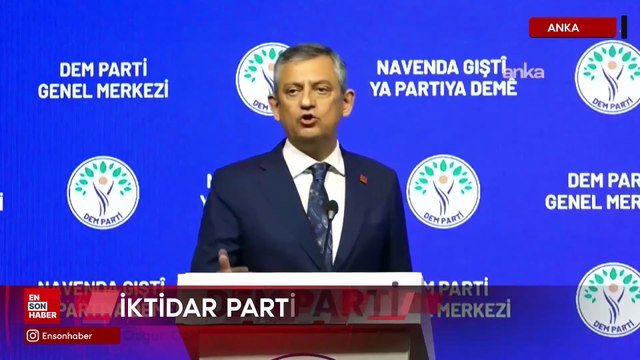 Özgür Özel, anayasaya göre ara seçimin zorunlu olduğunu söyledi
