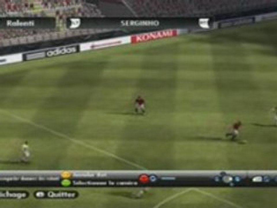 [Bug PES 2008] Serginho nimporte quoi