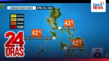Maalinsangang panahon, magpapatuloy sa halos buong bansa bukas | 24 Oras