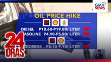 Diesel, aabot na sa mahigit P170/L; halos P120/L sa gas at P178/L sa kerosene | 24 Oras