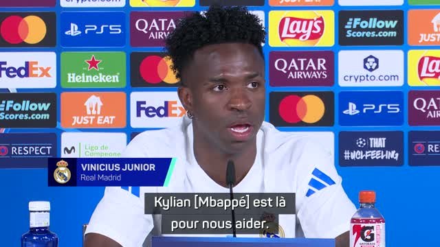 Real Madrid - Vinicius : Mbappé est là pour nous aider