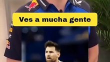 max verstappen hablando de messi