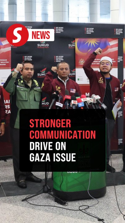 Malaysia steps up strategic communication to counter Gaza propaganda