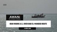 Iran warns U.S. over Bab el-Mandeb route