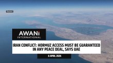 Hormuz access must be guaranteed in any peace deal, says UAE