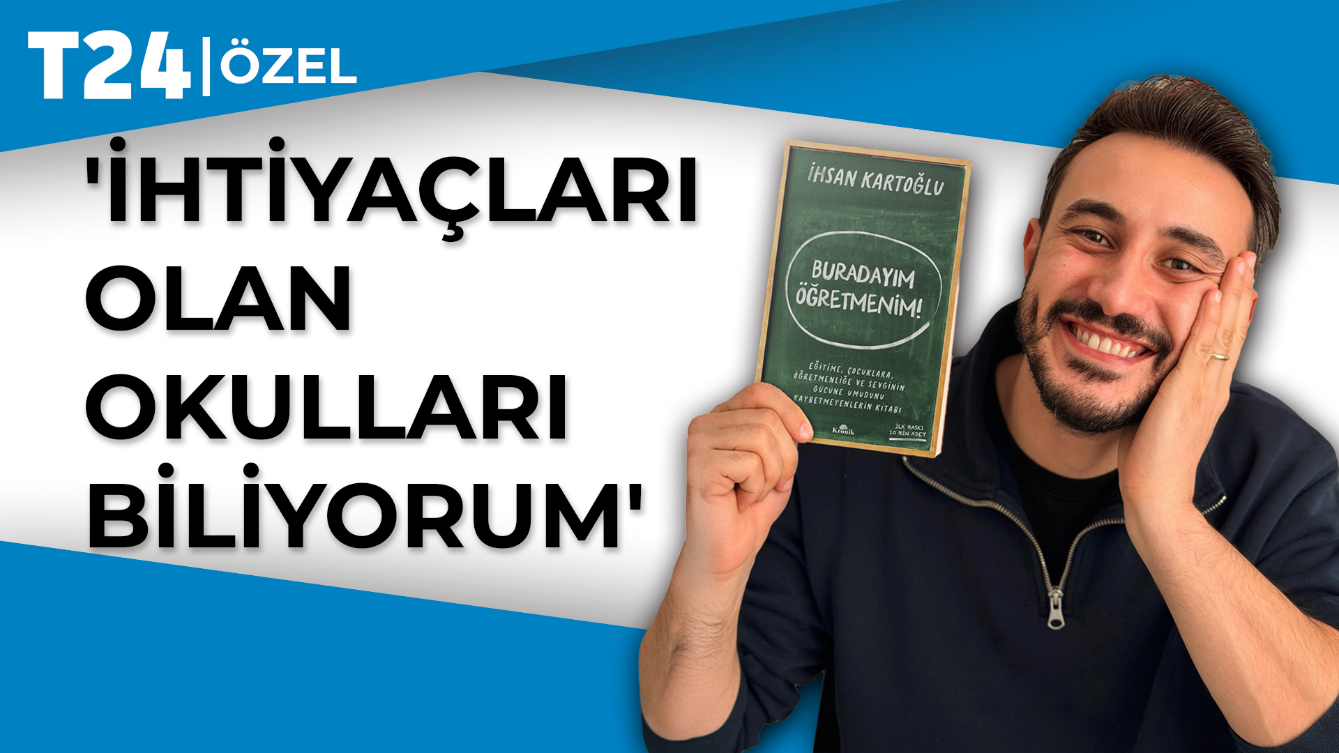 Köy öğretmeni İhsan Kartoğlu: Bir çocuğu sevindirmek isteyen herkesi doğru insanlarla buluşturabilirim