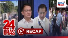 24 Oras: (Part 1) Inahahandang plunder case vs Romualdez, Escudero; Biyahe sa graduation celebration, nauwi sa disgrasya; Tensyon sa bentahan ng P20/kg bigas; atbp