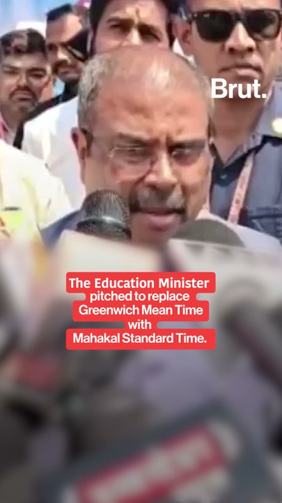 Dharmendra Pradhan called for replacing Greenwich Mean Time with Mahakal Standard Time.