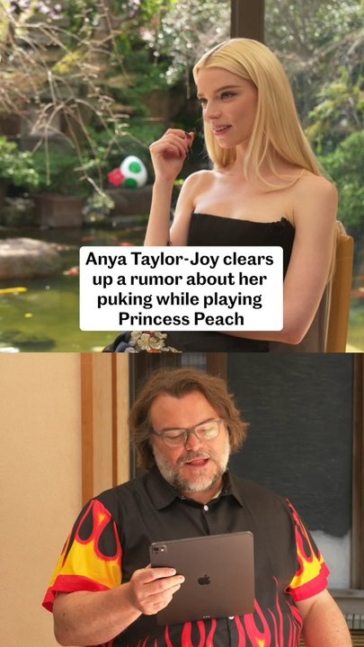 ‘The Super Mario Galaxy Movie’ Star Anya Taylor-Joy Clears Up Princess Peach Puking Rumors