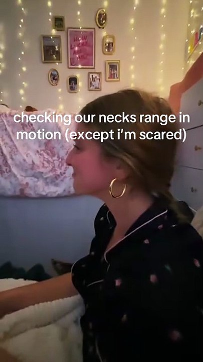 Female neck stretching 19
