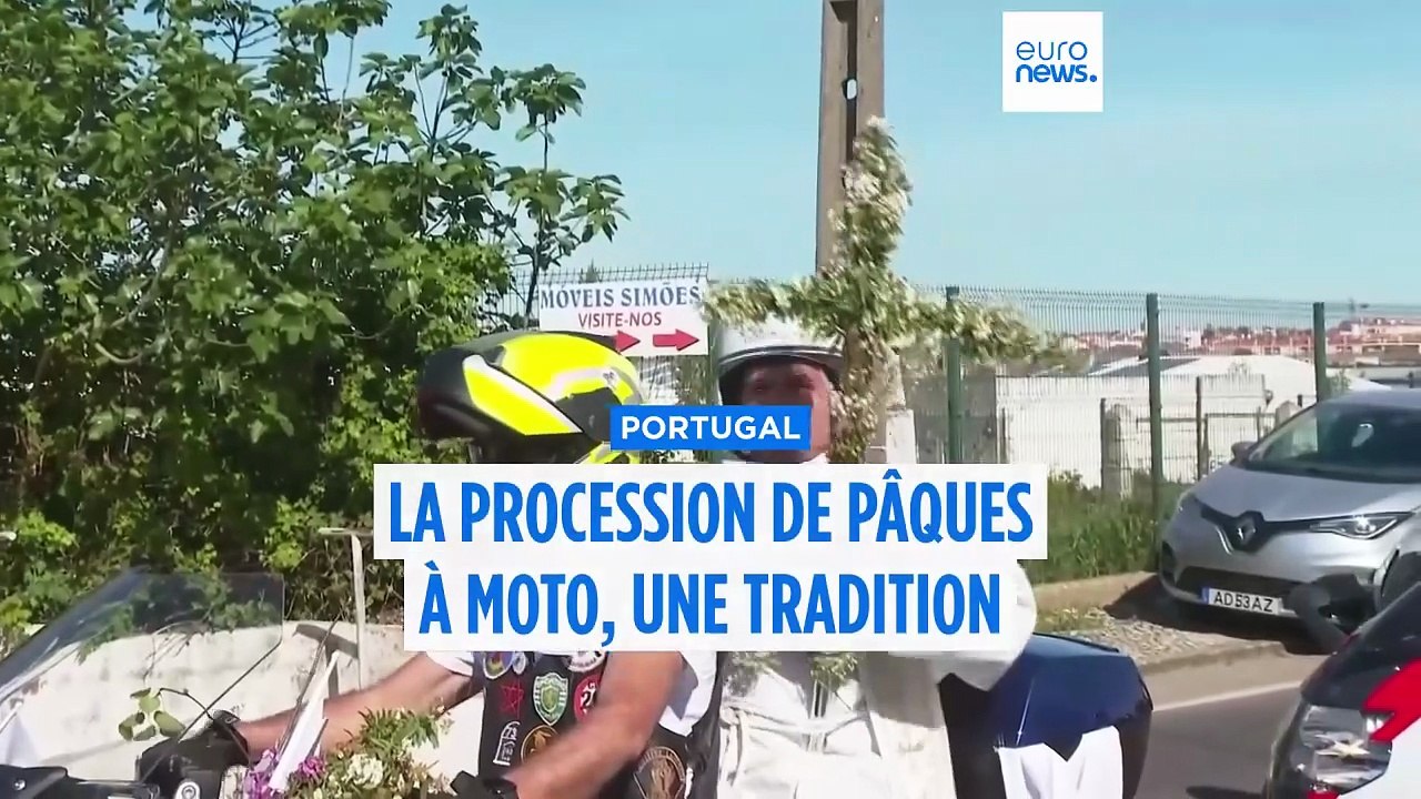 Portugal : la procession de Pâques à moto, une tradition populaire de Sintra
