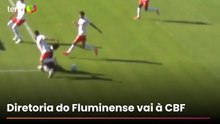 CBF divulga VAR que anulou gol do Fluminense por falta no início da jogada contra o Coritiba