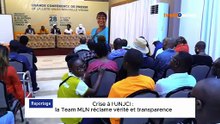 Crise à l’UNJCI : la Team MLN brise le silence et dénonce de graves dérives